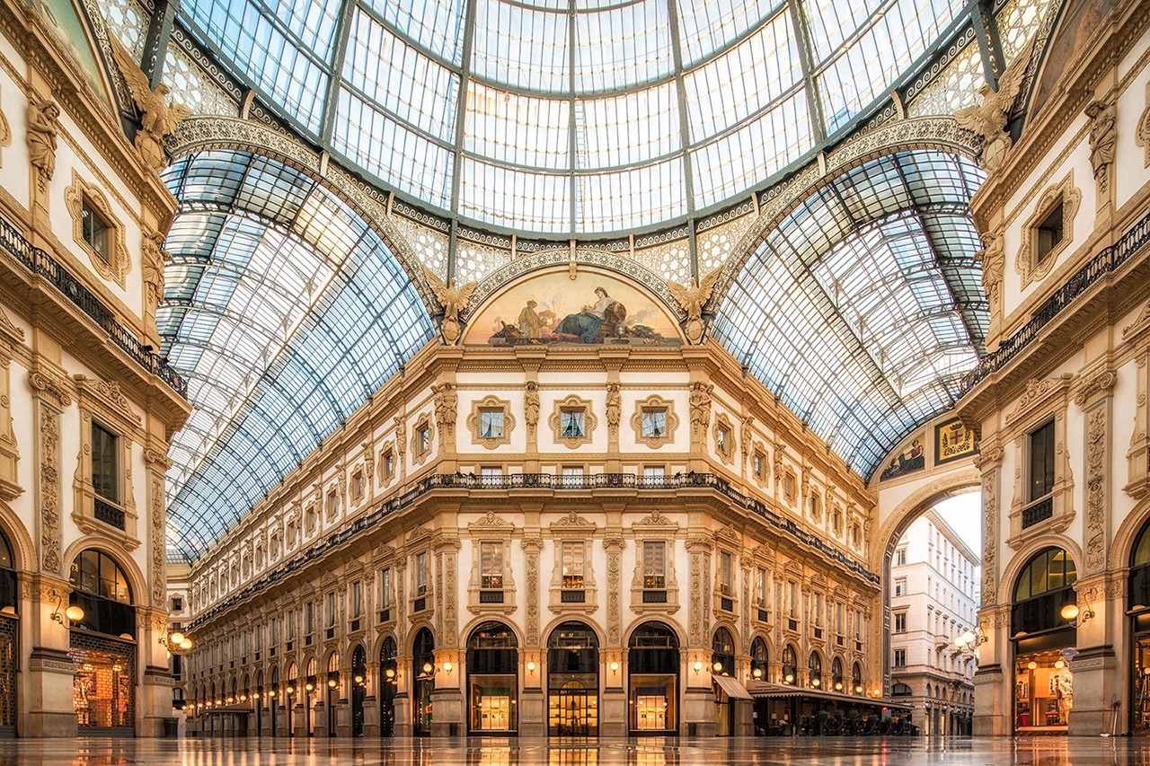 Photo de la Galleria Vittorio Emanuele II à Milan